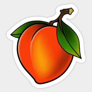 Sweet peach Sticker